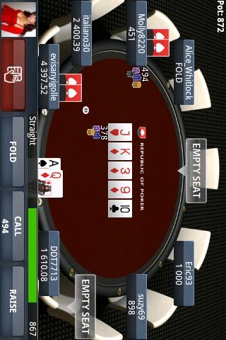 Republic of Poker Android Cards & Casino