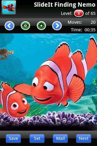 Slide It: Finding Nemo Android Brain & Puzzle