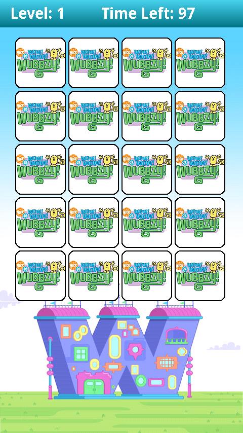 Memory Wubbzy Android Brain & Puzzle