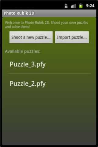 Photo Rubik 2D Android Brain & Puzzle
