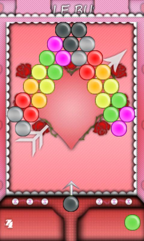 Bubble Buster Valentine Android Brain & Puzzle