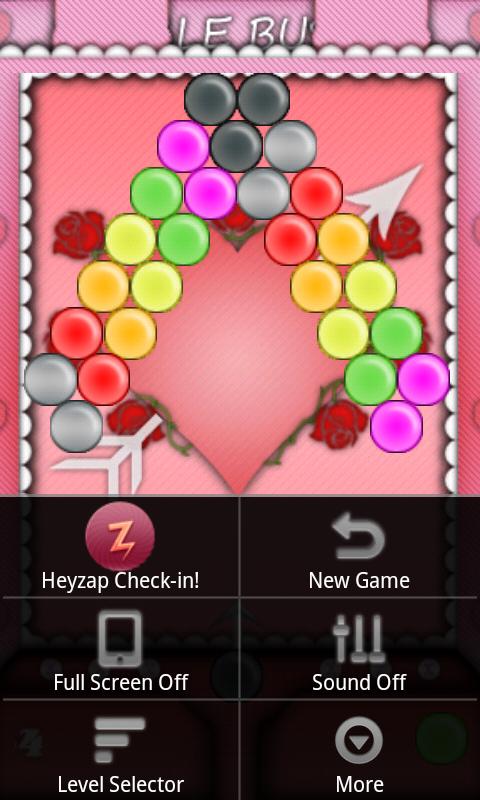 Bubble Buster Valentine Android Brain & Puzzle