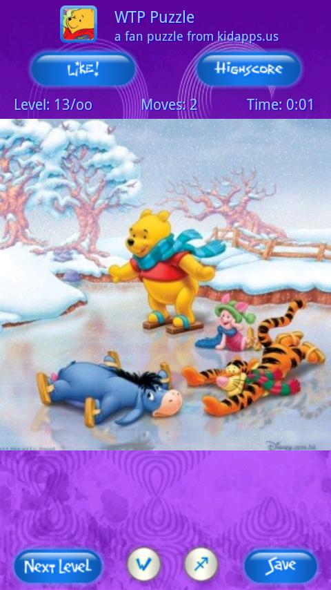 Winnie The Pooh – kids puzz! Android Brain & Puzzle