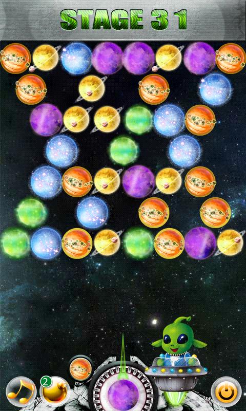 Papaya Planet Bubble Android Casual