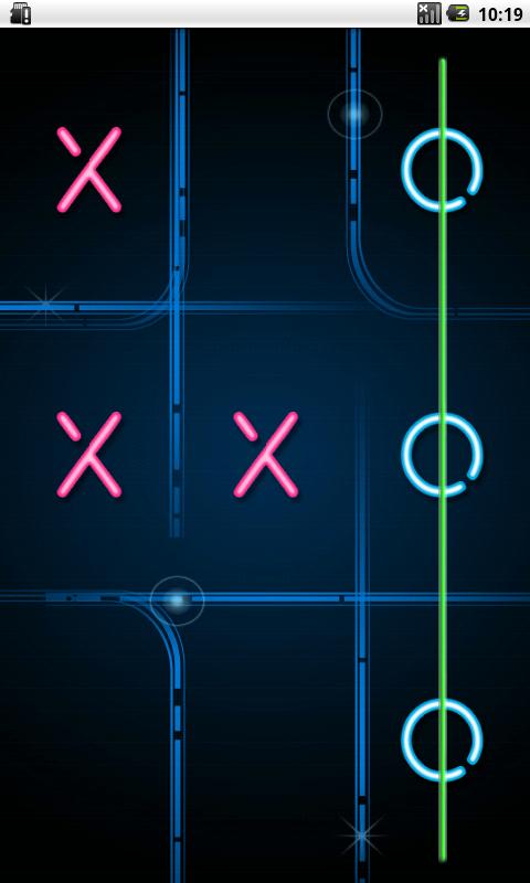 Tic Tac Toe Glow Android Brain & Puzzle