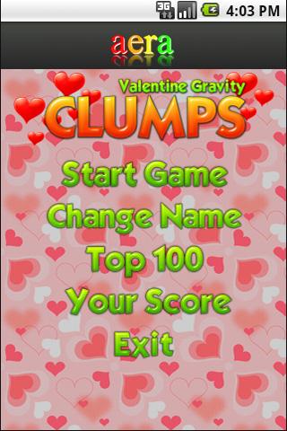 Valentine Gravity Clumps