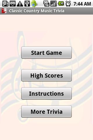 Classic Country Music Trivia Android Brain & Puzzle