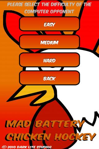 Mad Battery Chicken Hockey Android Arcade & Action