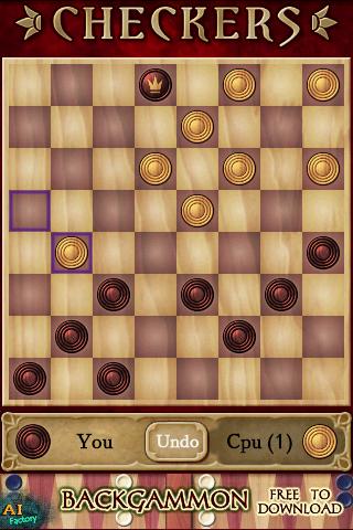 Checkers Free Android Brain & Puzzle
