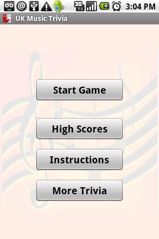 UK Music Trivia Android Brain & Puzzle