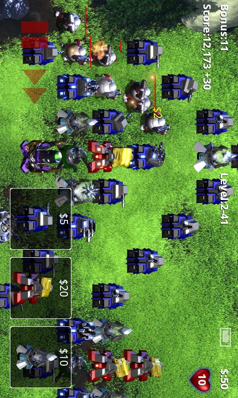 Robo Defense FREE HD BETA Android Arcade & Action