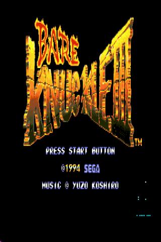 Bare Knuckle III Android Arcade & Action