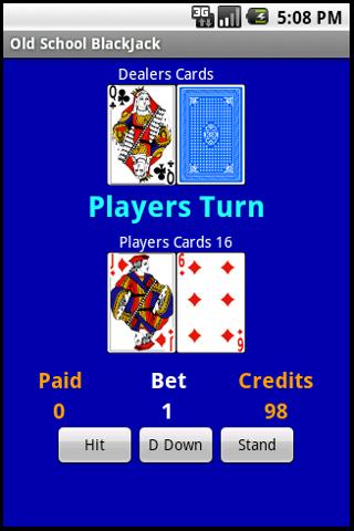 Free Old School BlackJack Android Cards & Casino