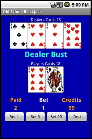 Free Old School BlackJack Android Cards & Casino