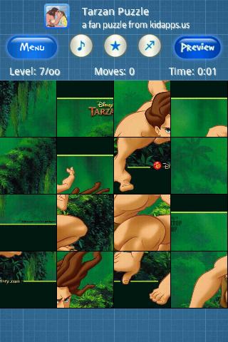 Tarzan Android Brain & Puzzle