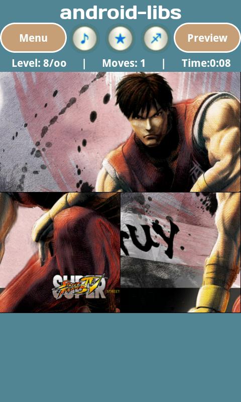 Street Fighter 4 Puzzle Android Brain & Puzzle