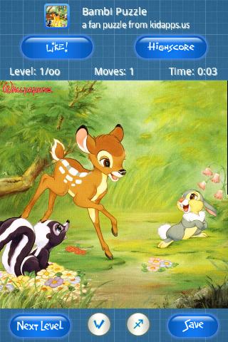 Bambi – kids puzz! Android Brain & Puzzle