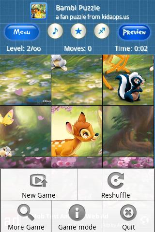 Bambi – kids puzz! Android Brain & Puzzle