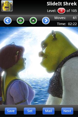 SlideIt: Shrek Android Brain & Puzzle