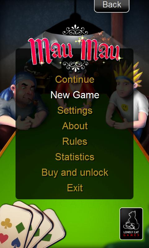 Mau Mau (card game) Android Cards & Casino
