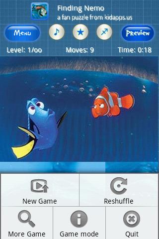 Finding Nemo – puzz! Android Brain & Puzzle