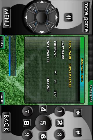 Real Football Manager 2010 Android Arcade & Action