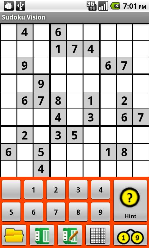 Sudoku Vision Android Brain & Puzzle
