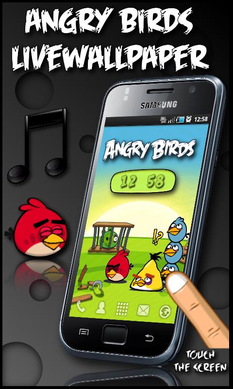 Angry Birds  Interactive LWP
