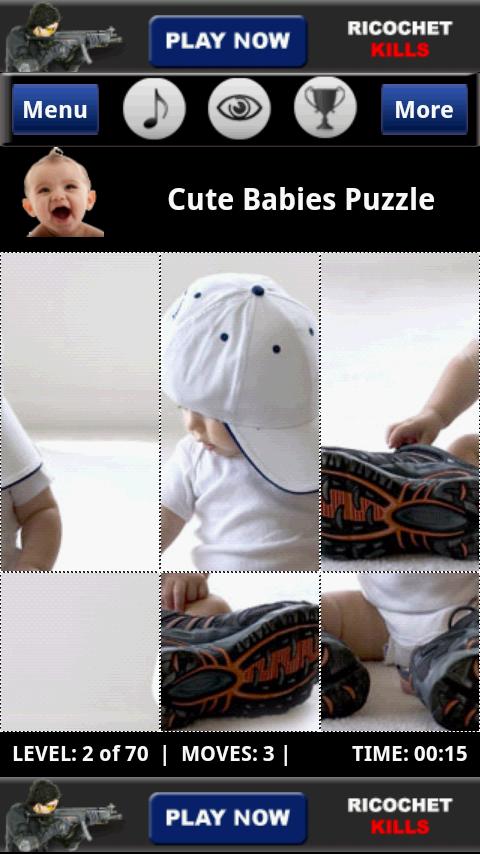 Puzzle: Cute Babies Android Brain & Puzzle