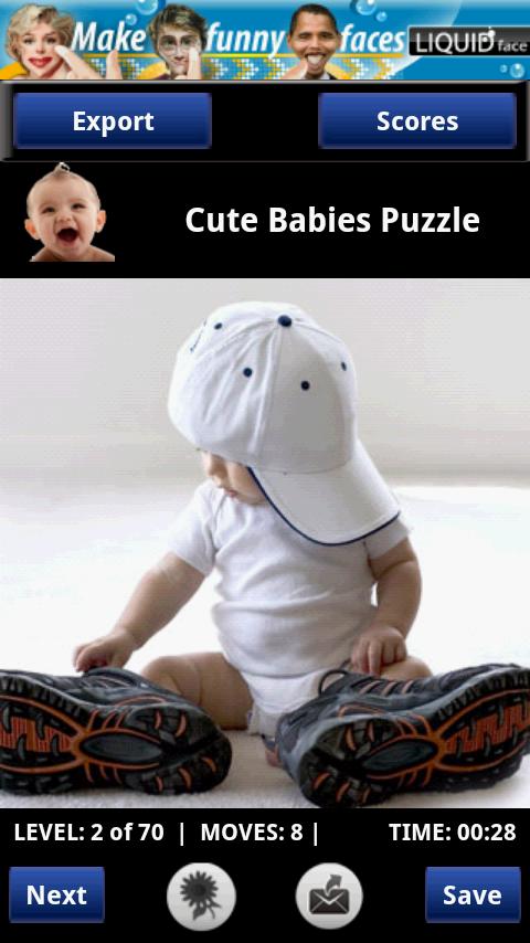 Puzzle: Cute Babies Android Brain & Puzzle