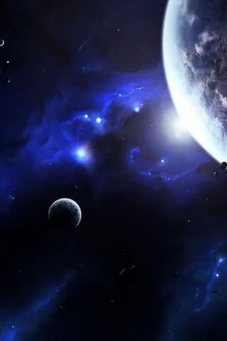 3D Universe Wallpaper i,