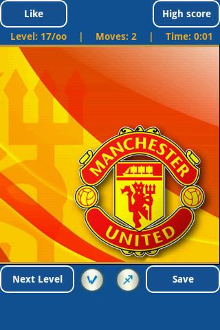 Manchester United  fan puzzle Android Brain & Puzzle