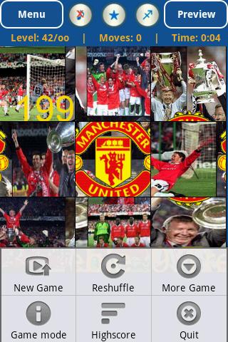 Manchester United  fan puzzle Android Brain & Puzzle