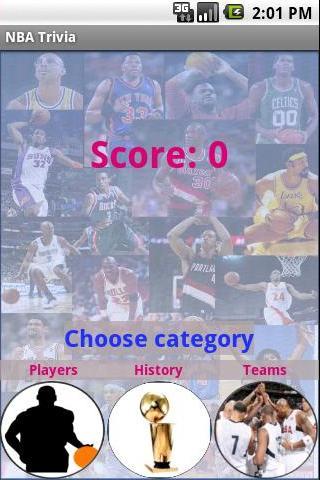 NBA Trivia Android Brain & Puzzle