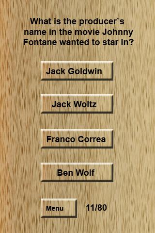 Godfather Movie Trivia Android Casual