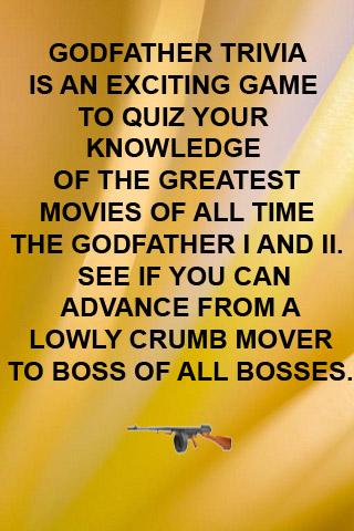 Godfather Movie Trivia Android Casual