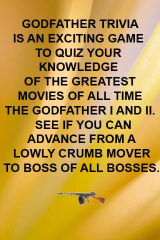 Godfather Movie Trivia Android Casual