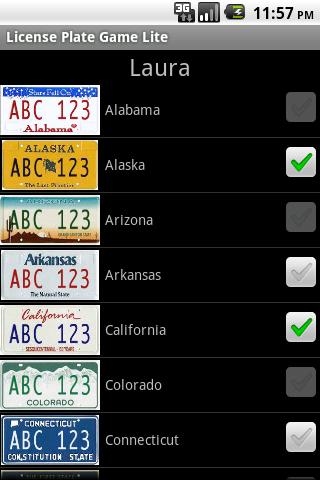 License Plate Game Lite Android Casual