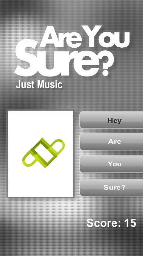 Are You Sure? Just Music Android Brain & Puzzle