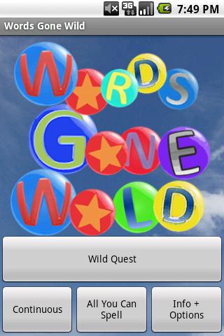 Words Gone Wild Android Brain & Puzzle