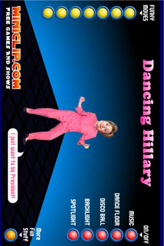 Dancing Hillary Android Arcade & Action