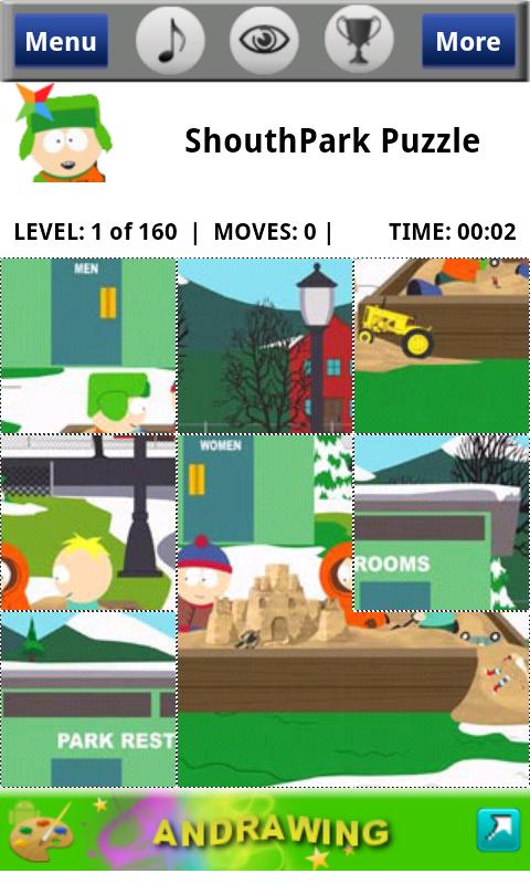 Puzzle: South Park Android Brain & Puzzle