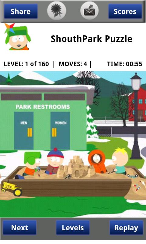 Puzzle: South Park Android Brain & Puzzle