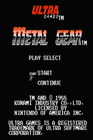 Metal Gear (USA) Android Arcade & Action