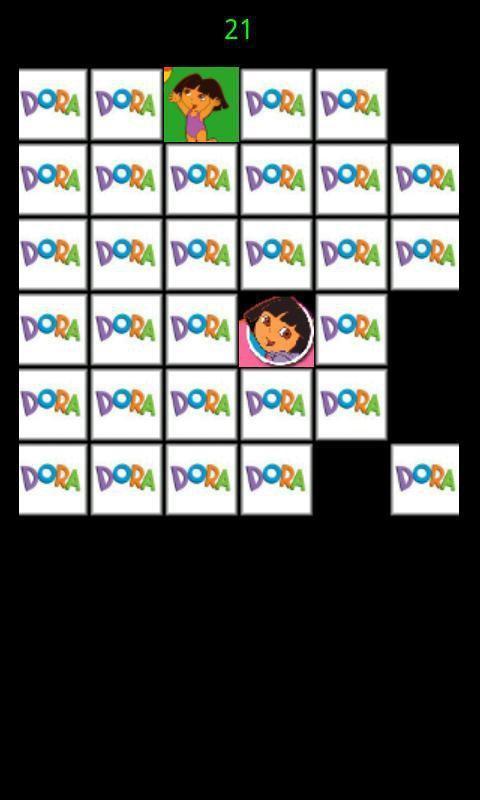 Dora Memory Game Android Brain & Puzzle