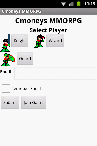 Cmoneys MMORPG Demo/PoC Android Arcade & Action