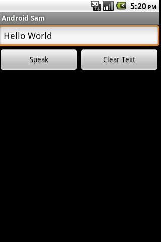Text to Speech – Android Sam Android Casual