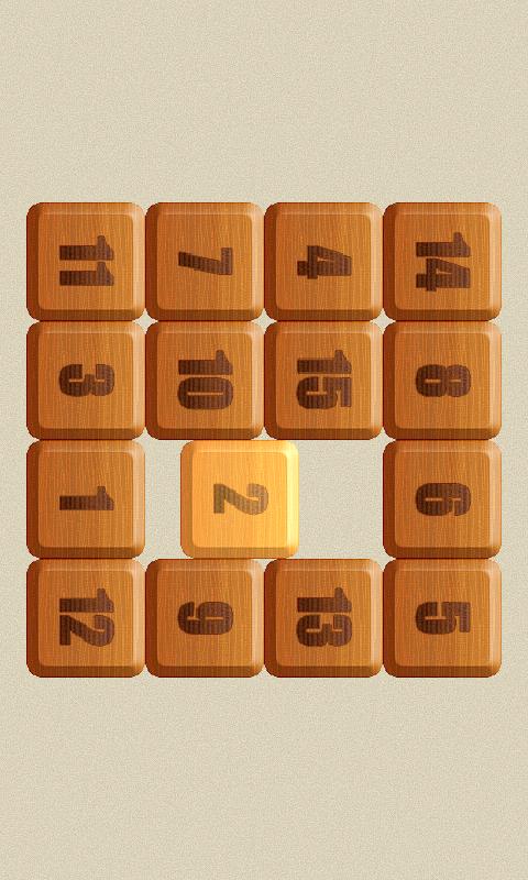 The 15 Puzzle Android Brain & Puzzle