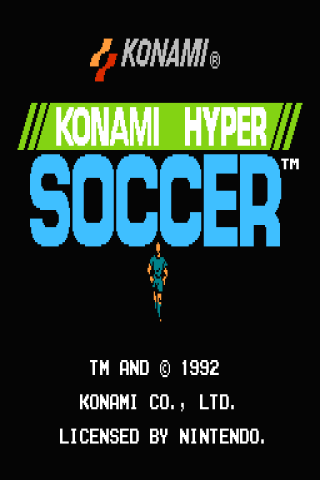 Konami Hyper Soccer Europe