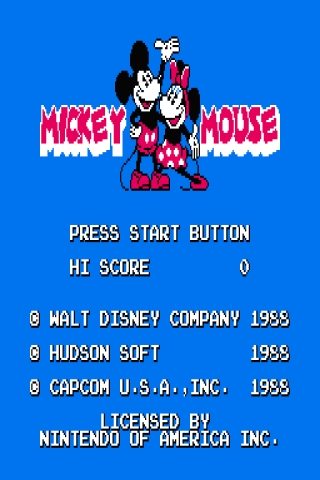 Mickey Mousecapade (USA) Android Arcade & Action